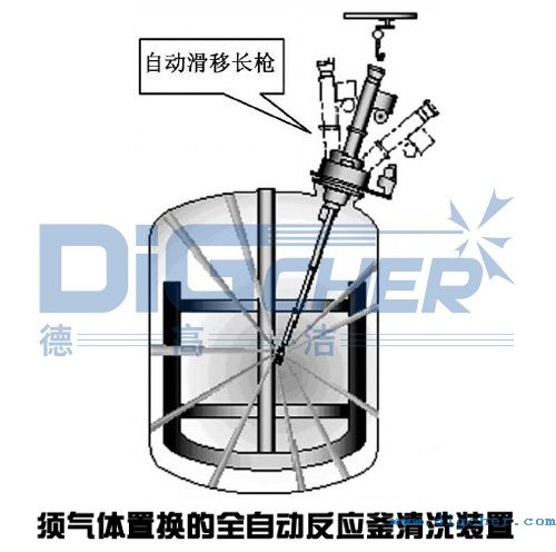 全自動反應釜清洗裝置